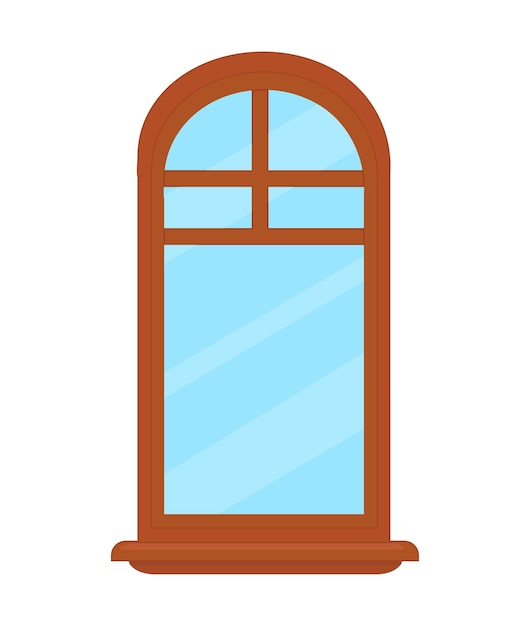 Ilustración vectorial de ventana