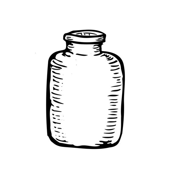 Ilustración vectorial del vial de aceite esencial Botella de perfume