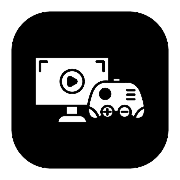 Ilustración vectorial de videojuegos