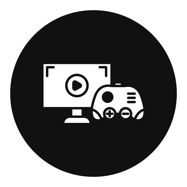 Ilustración vectorial de videojuegos