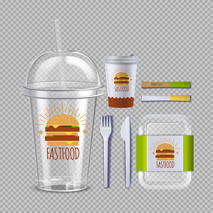 Vector ilustración vectorial de vidrio de botella de lavado a mano en estantería de baño transparente realista
