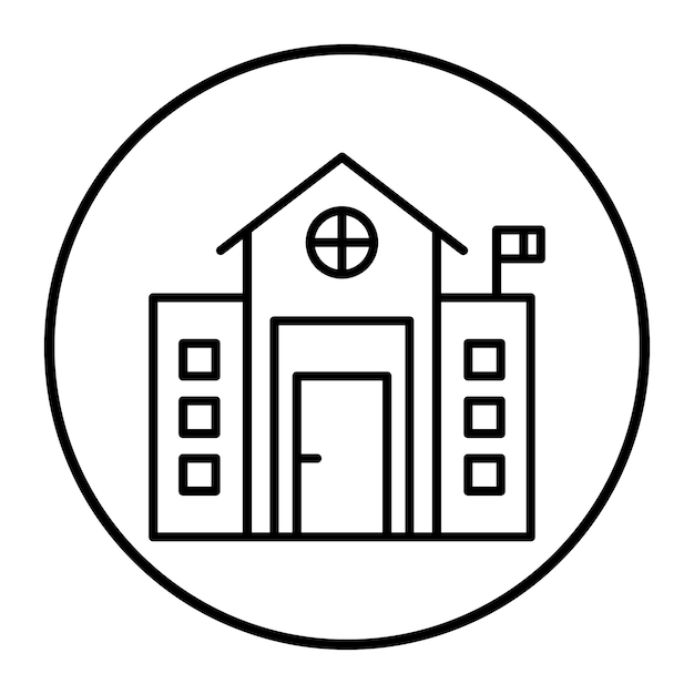 Ilustración vectorial de la villa
