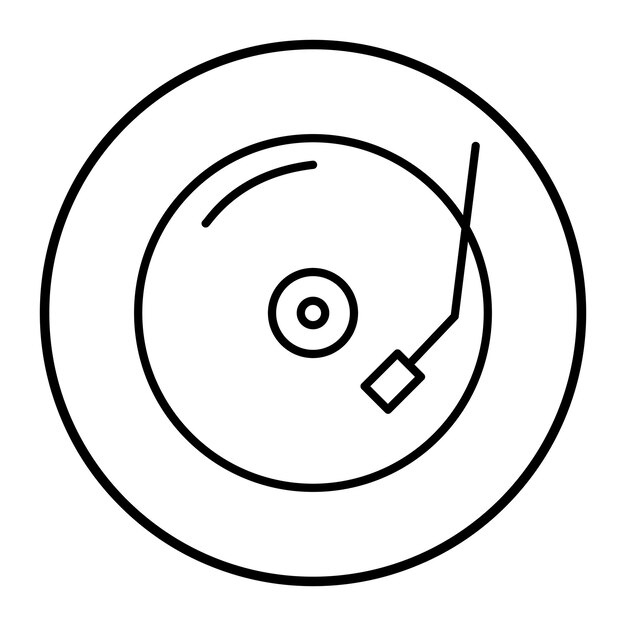 Ilustración vectorial de vinilo
