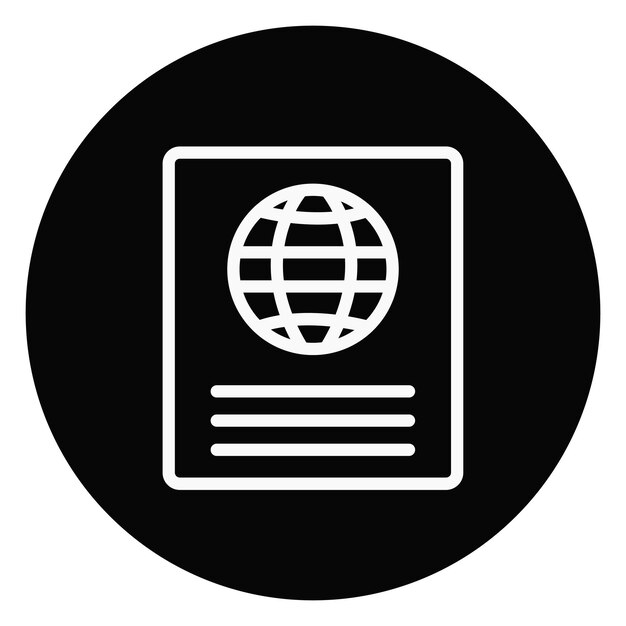 Ilustración vectorial de las visas