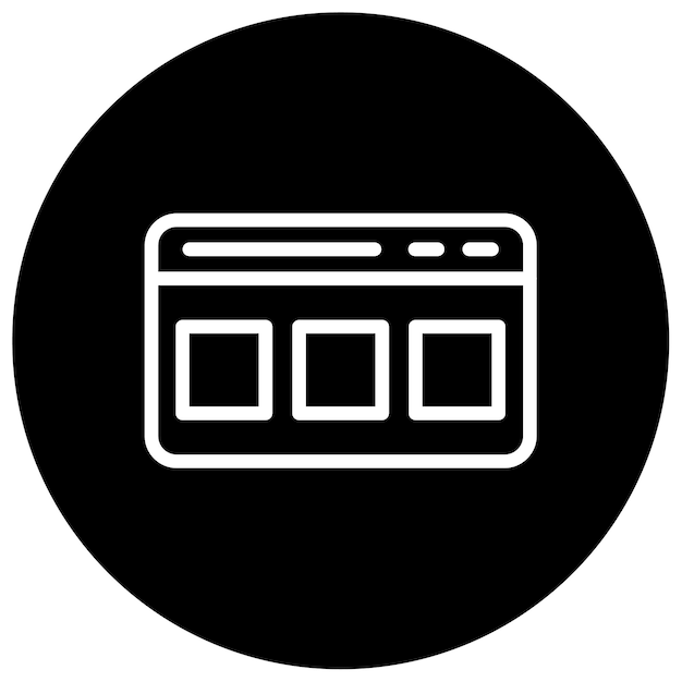 Ilustración vectorial de visibilidad web