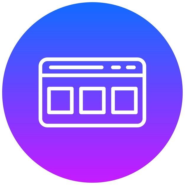 Ilustración vectorial de visibilidad web