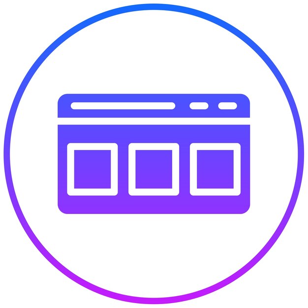 Ilustración vectorial de visibilidad web