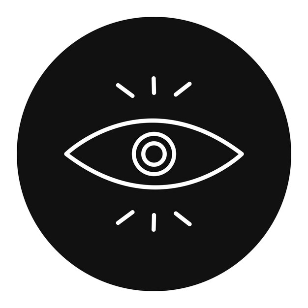 Ilustración vectorial de la visión