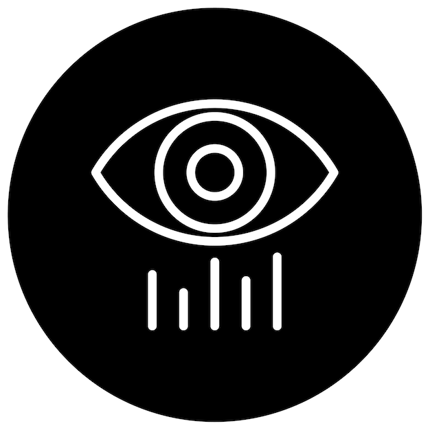 Ilustración vectorial de la visión