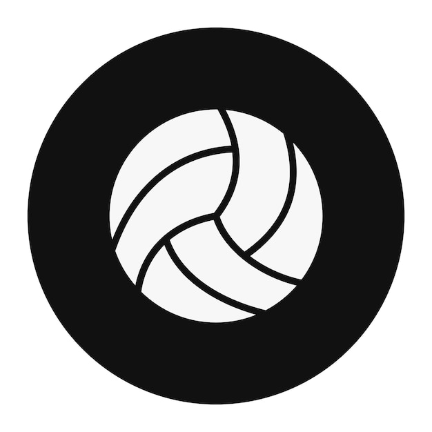 Ilustración vectorial de voleibol