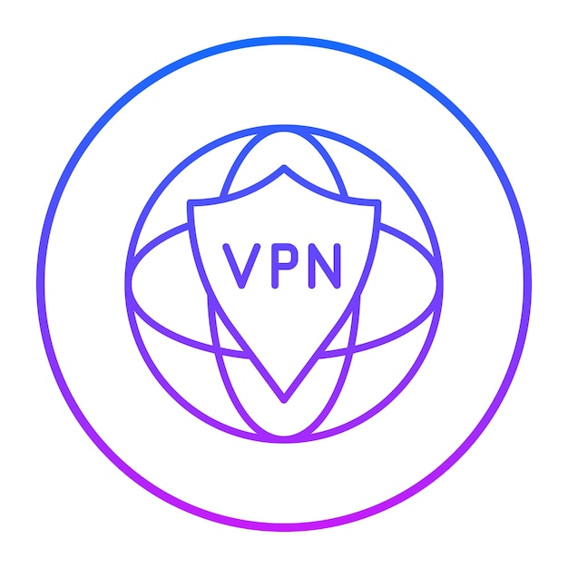 Ilustración vectorial de VPN