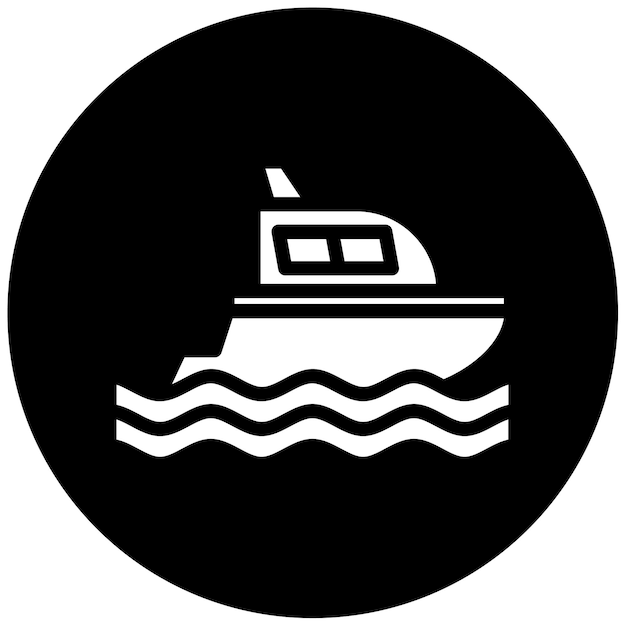 Ilustración vectorial de yates