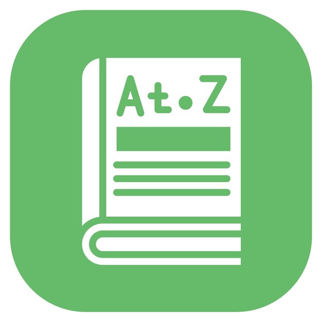 Ilustración vectorial de A a Z