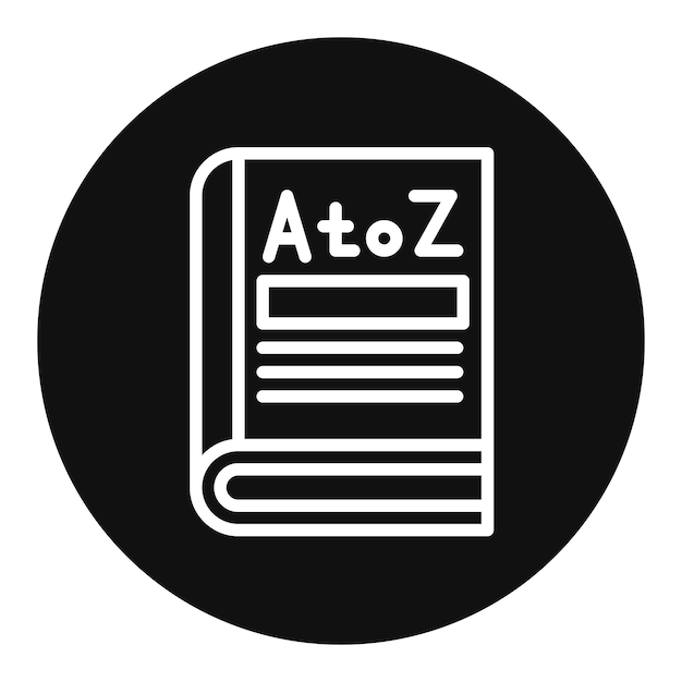 Ilustración vectorial de A a Z
