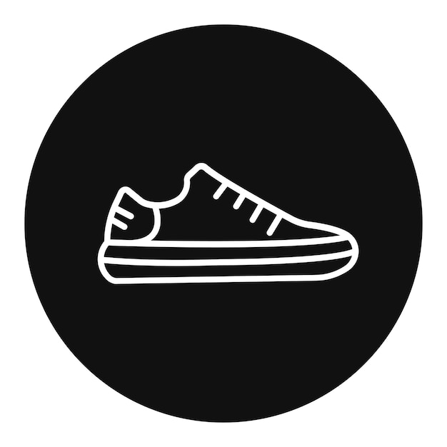 Ilustración vectorial de zapatillas de deporte