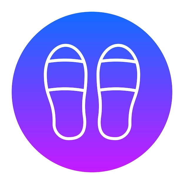 Ilustración vectorial de zapatillas