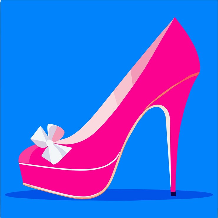 Vector ilustración vectorial del zapato de cenicienta
