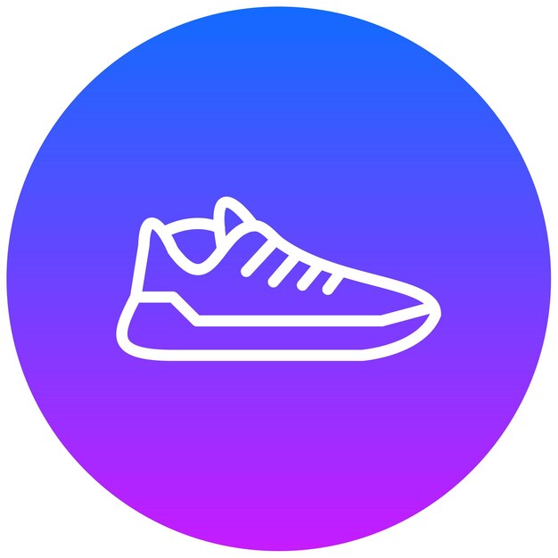 Ilustración vectorial del zapato