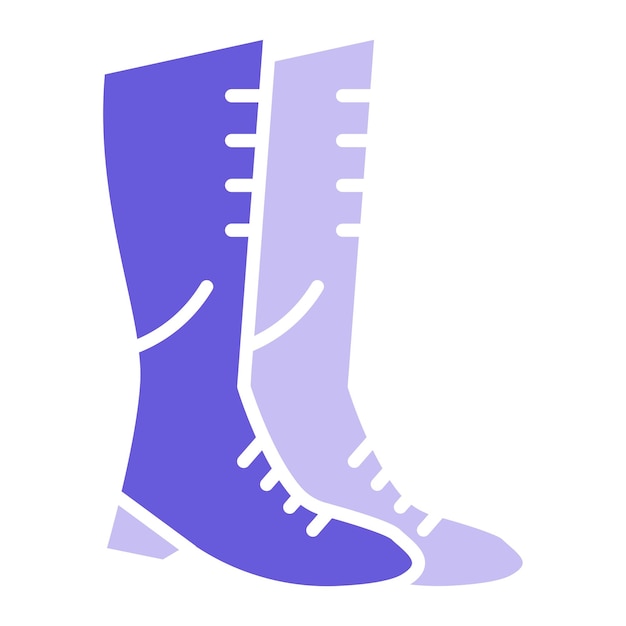 Ilustración vectorial de zapatos de construcción