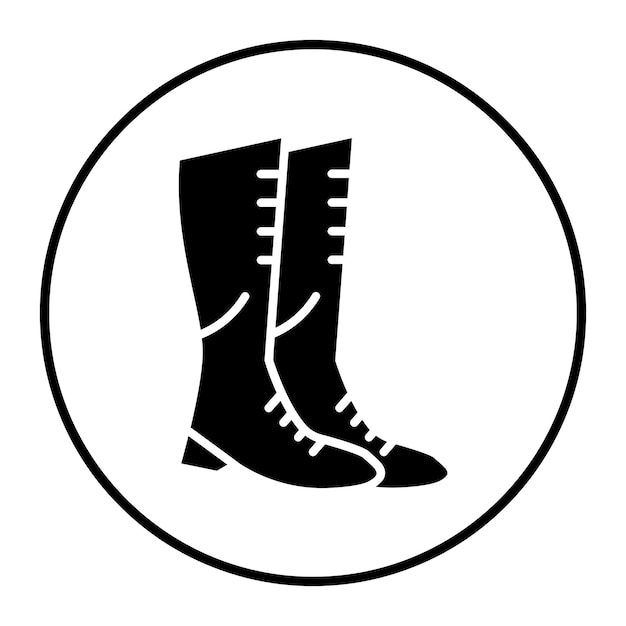 Ilustración vectorial de zapatos de construcción