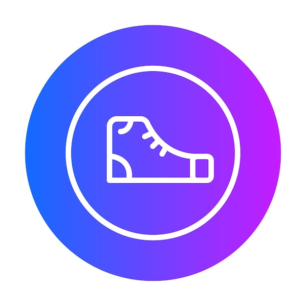 Ilustración vectorial de los zapatos de Dubai