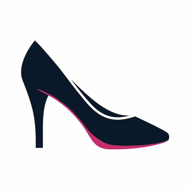 Ilustración vectorial de zapatos de moda para mujeres