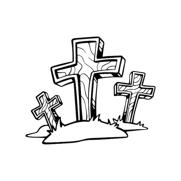 Ilustración Vectorización Colección de elementos de Halloween