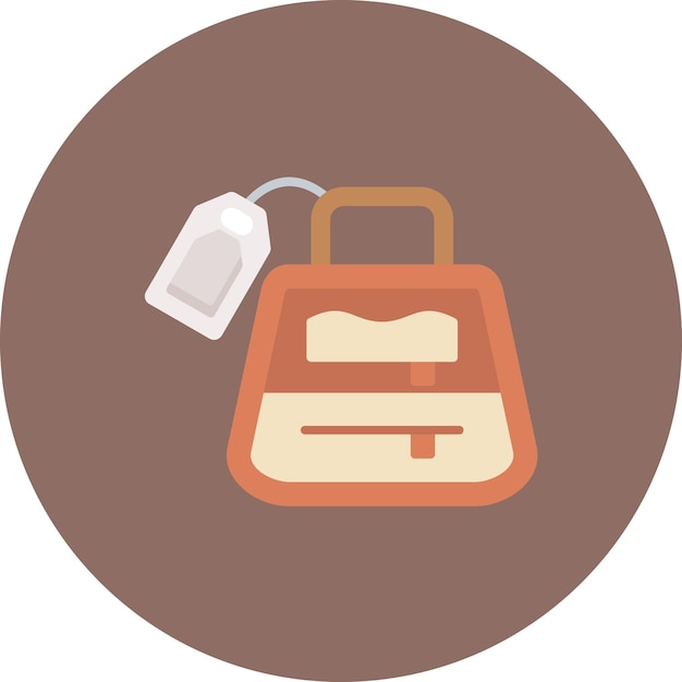 Ilustración de la venta de bolsos planos