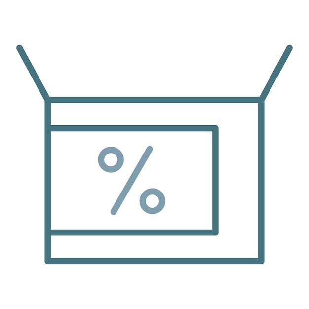 Ilustración de ventas interiores planas