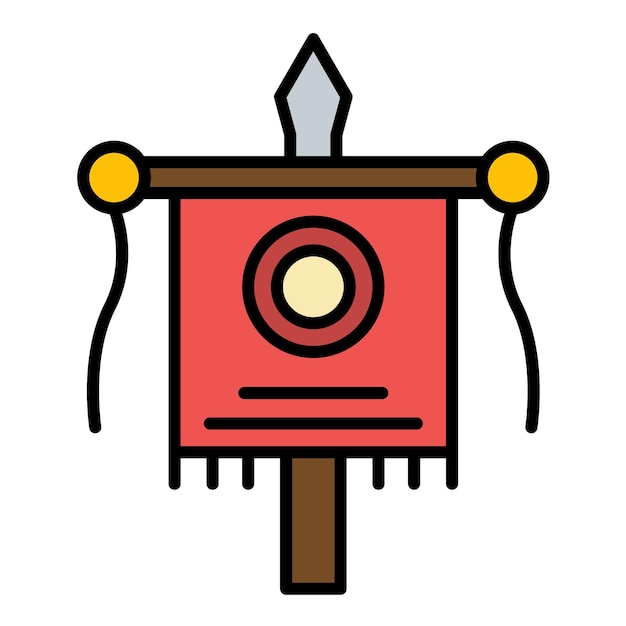 Ilustración del Vexillum Plano
