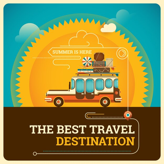 Ilustración viajera