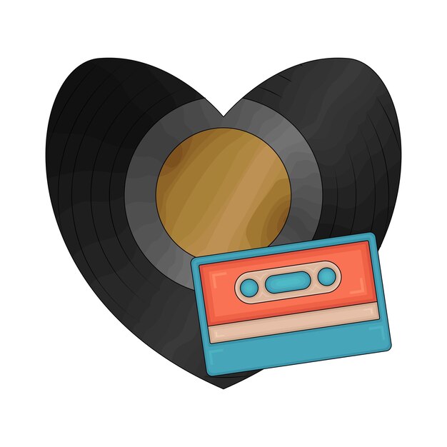 Ilustración de vinilo
