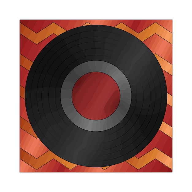 Vector ilustración de vinilo