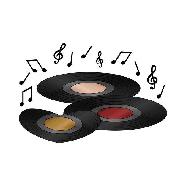 Ilustración de vinilo
