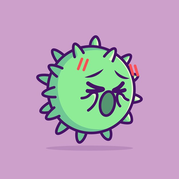 Ilustración de virus