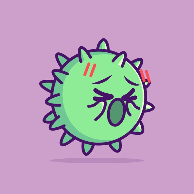 Vector ilustración de virus