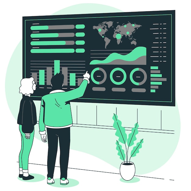 Ilustración visual del concepto de datos