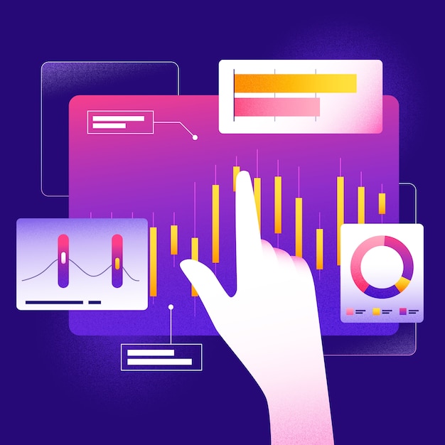 Ilustración de visualización de datos