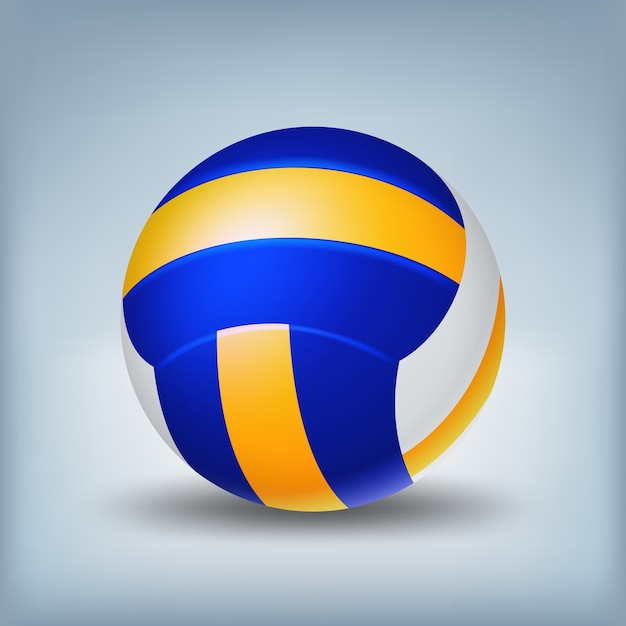 Vector ilustración de voleibol