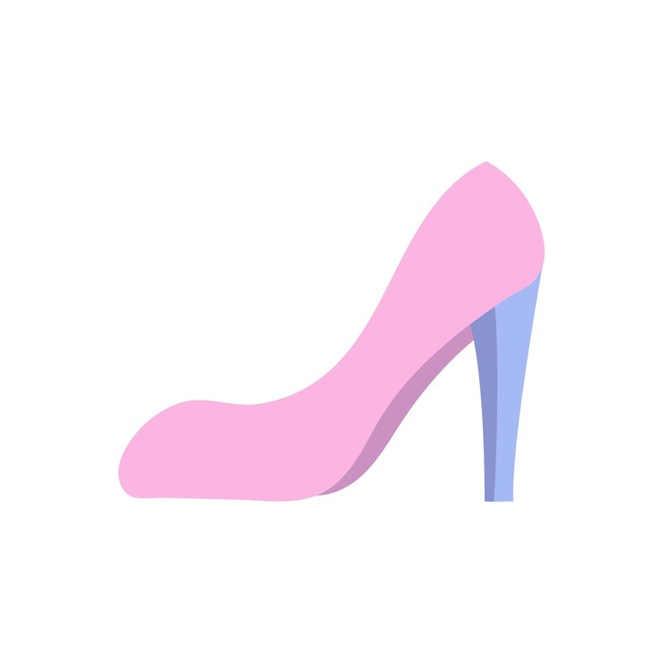 Ilustración de zapatos planos para mujeres