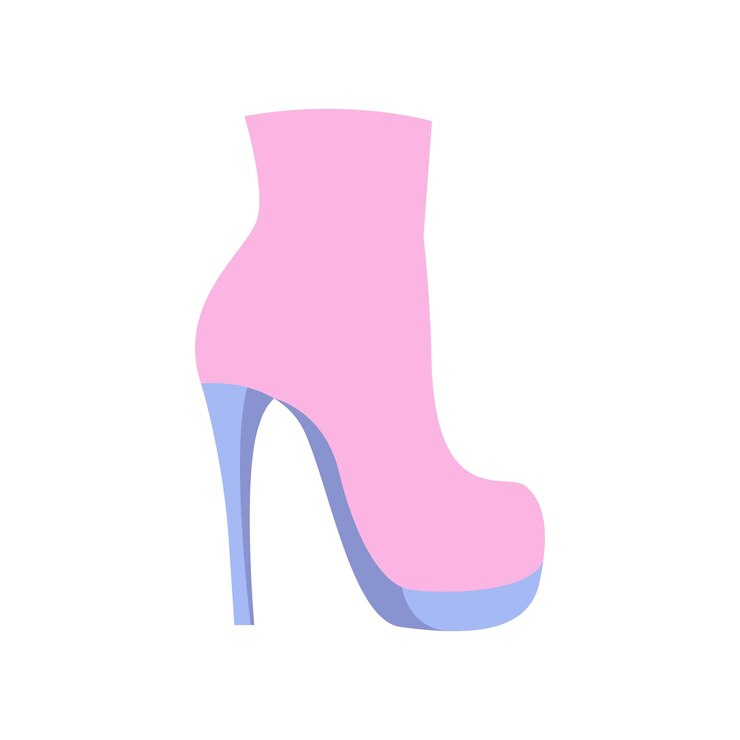 Ilustración de zapatos planos para mujeres
