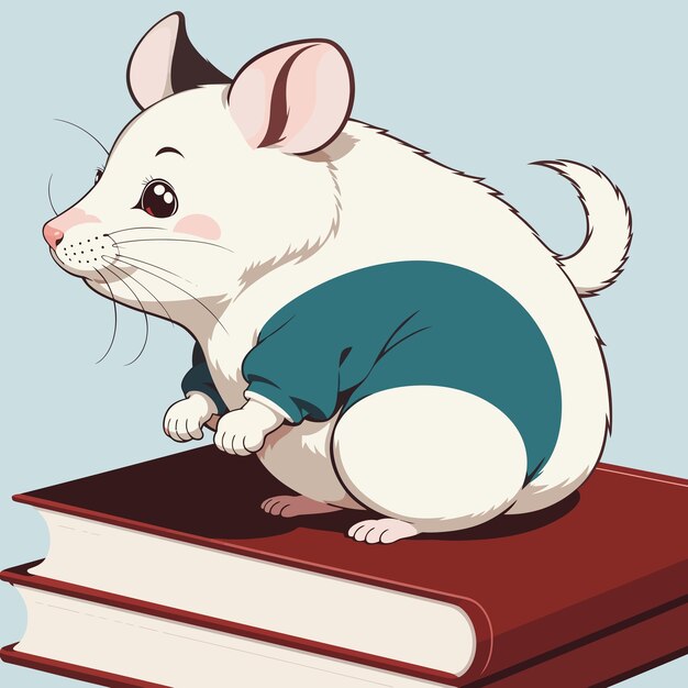 Ilustraciones alegres de ratones que dan vida a las historias