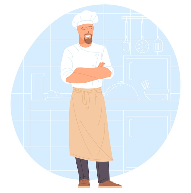 Ilustraciones de chef small business