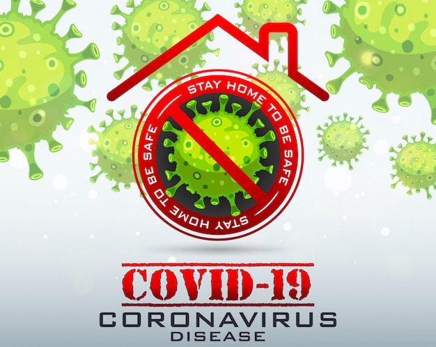 Ilustraciones concepto enfermedad por coronavirus COVID-19