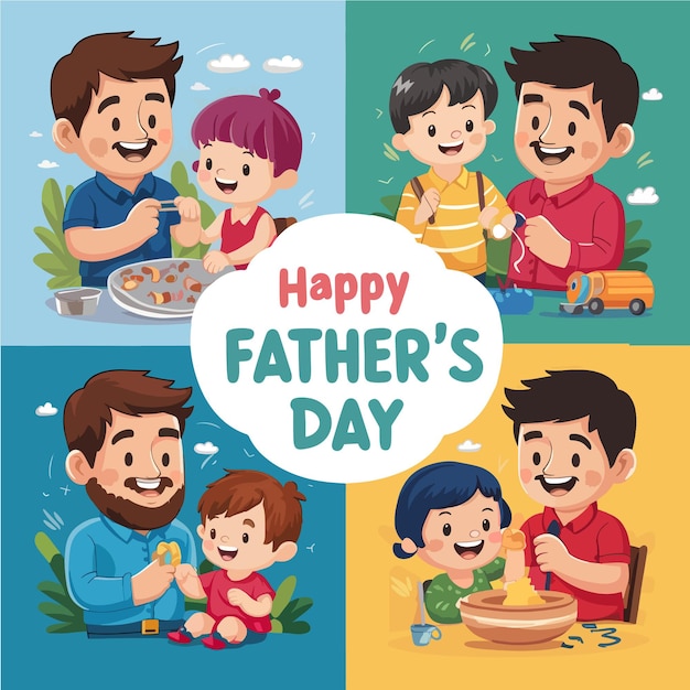 ilustraciones para el día del padre