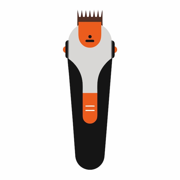 Ilustraciones de diseño vectorial de cortadores de cabello para hombres