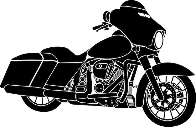 Vector ilustraciones eps vectoriales de motocicleta