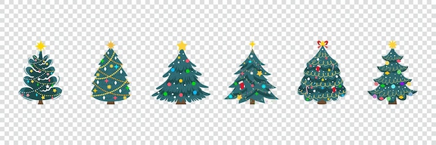 Ilustraciones de hand drawn christmas tree