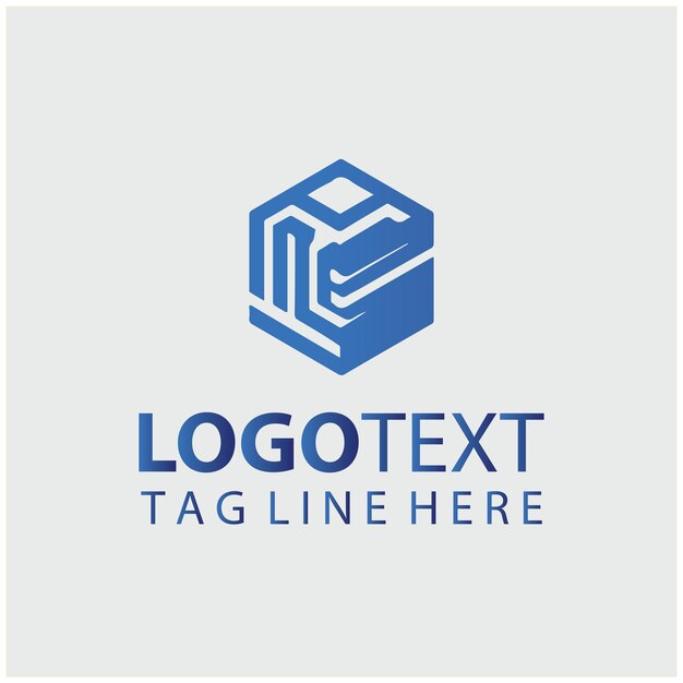 Ilustraciones del logotipo del cubo