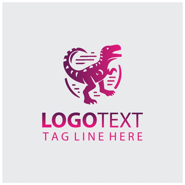 Ilustraciones del logotipo de Dino